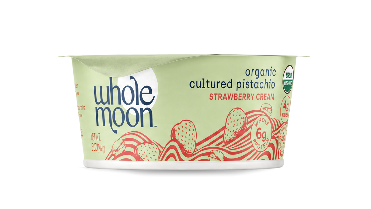 Strawberry Cream Pistachio Plant Yogurt