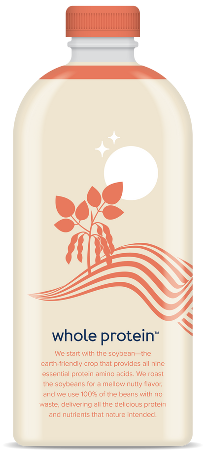 wholemoon almond milk back label 42 oz bottle