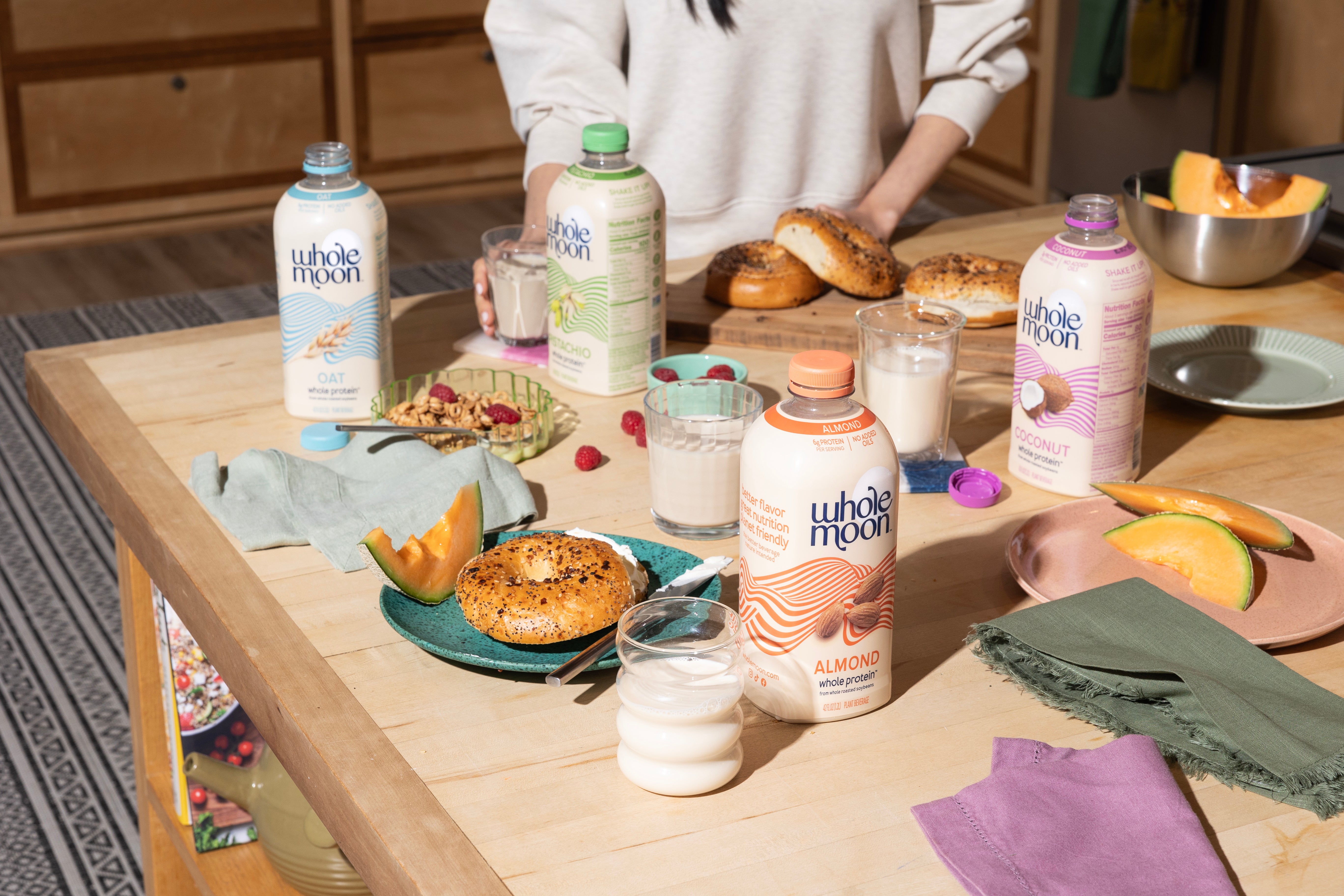 WholeMoon Products | Non-Dairy, Plant-Based Beverages