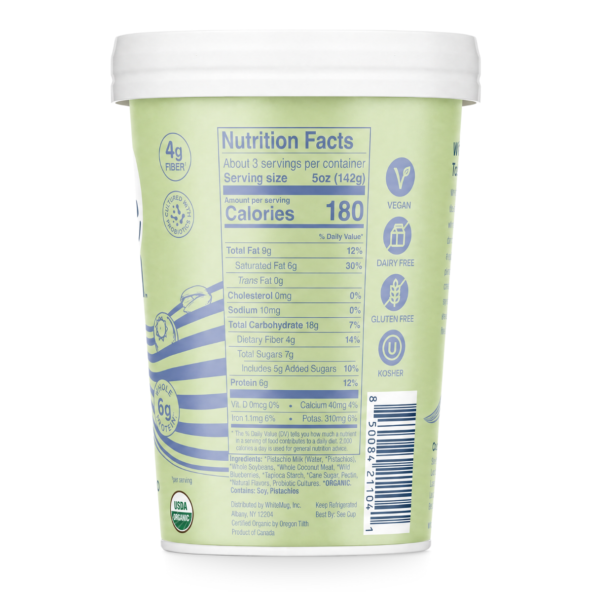 Wild Blueberry Plant Yogurt